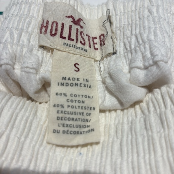 Hollister White Skirt With Elastic Waist & Pockets. Small - Picture 5 of 7